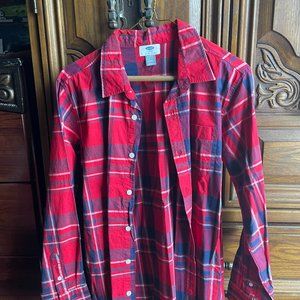 Old Navy Long Sleeve Button-Down Shirt Boy's